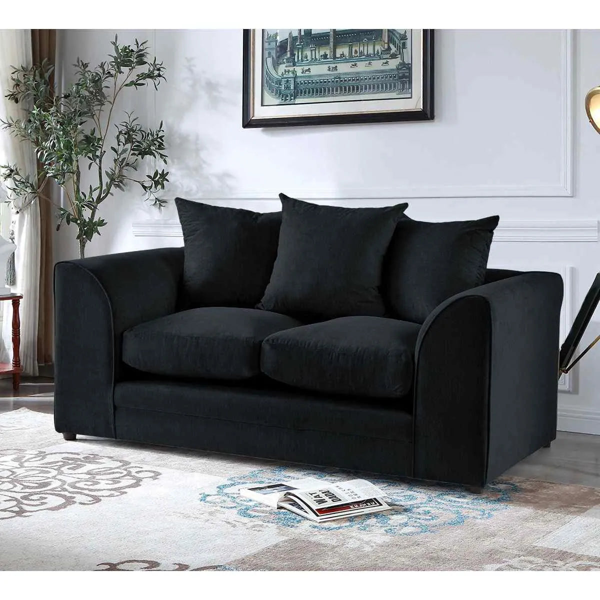 DYLAN PLUSH VELVET 3+2 SEATER SOFA