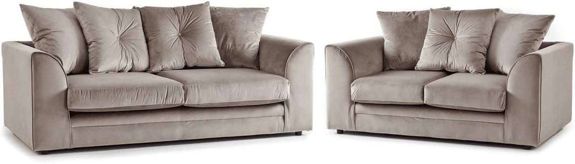 DYLAN PLUSH VELVET 3+2 SEATER SOFA