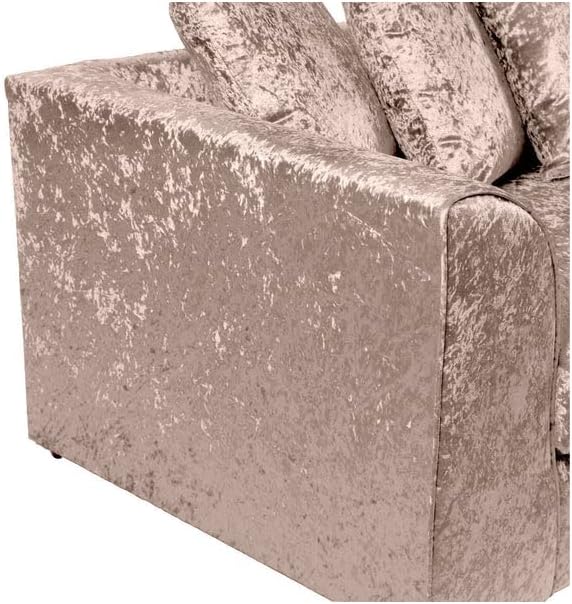 DYLAN CRUSHED VELVET 3+2 SEATER SOFA