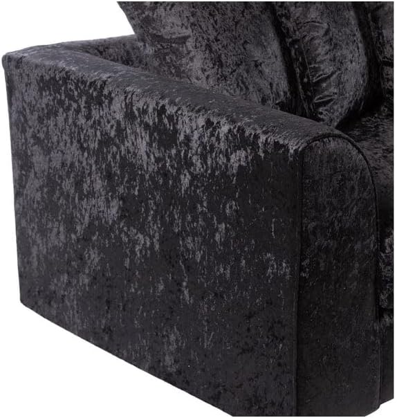 DYLAN CRUSHED VELVET 3+2 SEATER SOFA